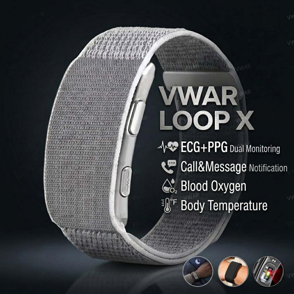 VWAR ループ X ECG スマートブレスレット心拍数血圧 - Xbody Health & Wellness Functional Integrative Medicine Office & Medical Spa Photos のレビューと価格