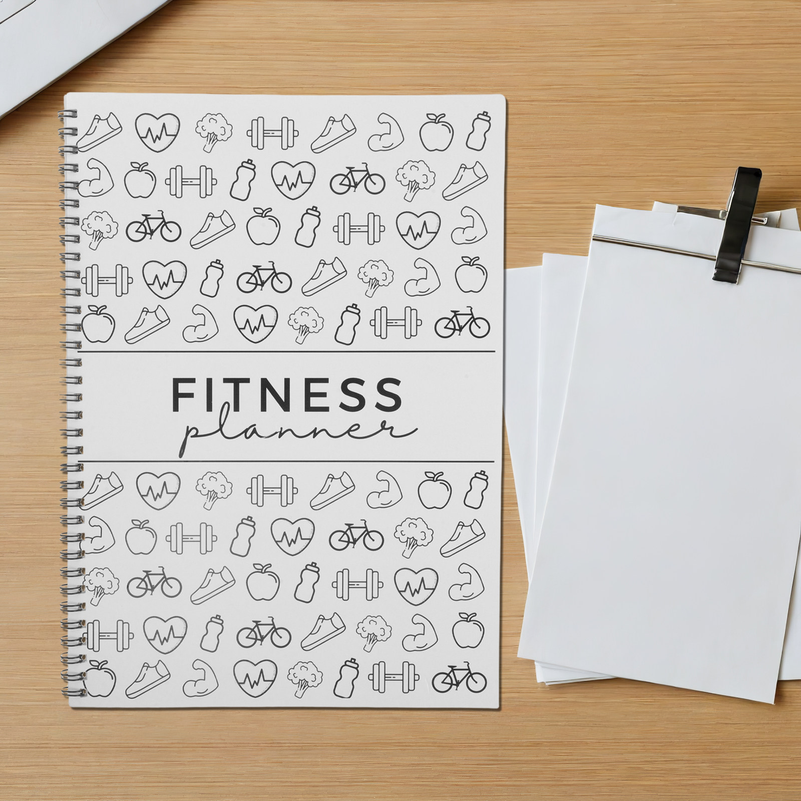 フィットネス・トラッカー・ノートブック 11.7 x 8.5 - Xbody Health & Wellness Functional Integrative Medicine Office & Medical Spa Photos のレビューと価格